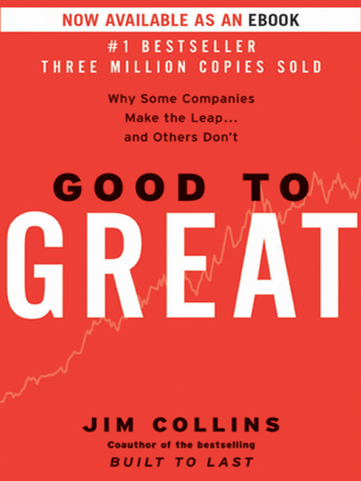 Title details for Good to Great by Jim Collins - Wait list
